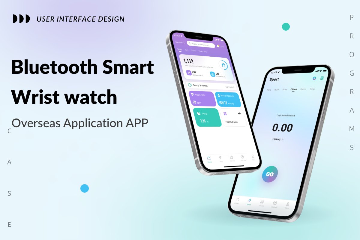 Sports and Health Smart Bluetooth Watch APP