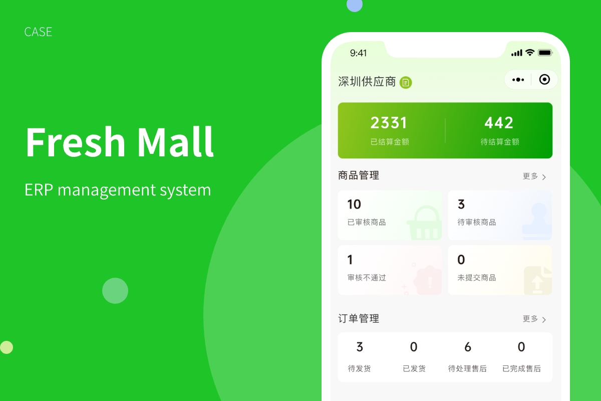 Supermarket ERP Management System and Mall