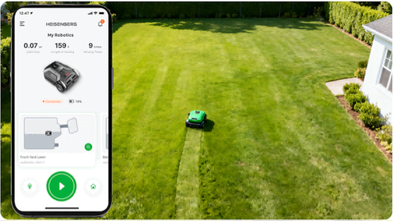 Robotic Mower & App Interaction