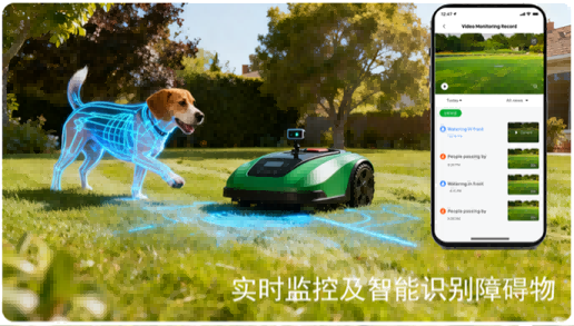 实时监控及智能识别障碍物